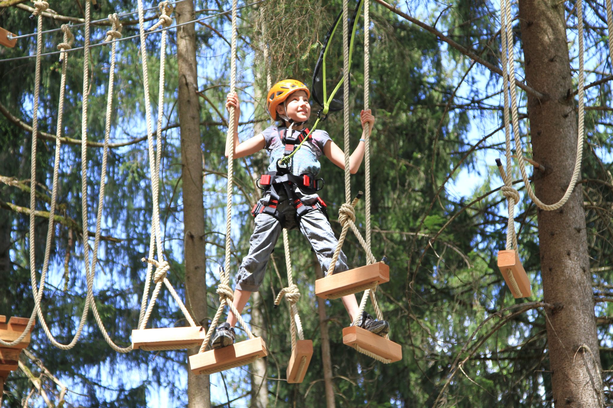 High ropes course in Kaltenbach - Aparthotel AlpTirol